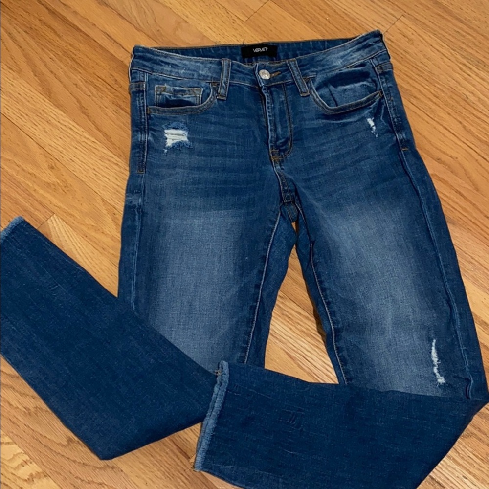 Vervet Ankle Skinny Fit Jeans Size 28